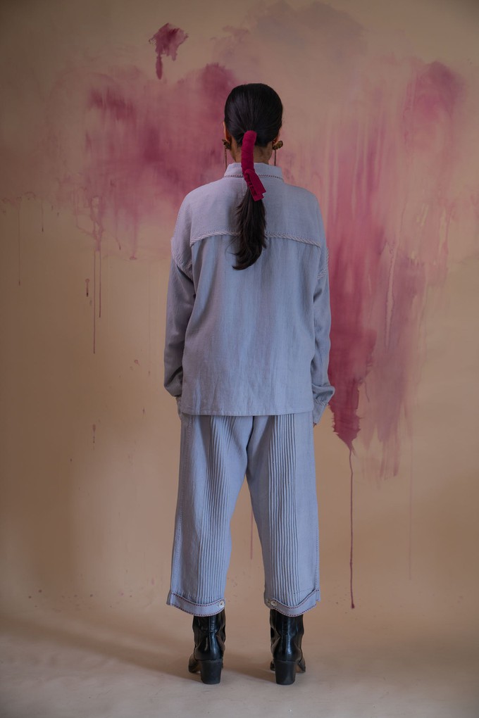 Phosphene Unisex Bomber & Pants Set - Grey from Lafaani