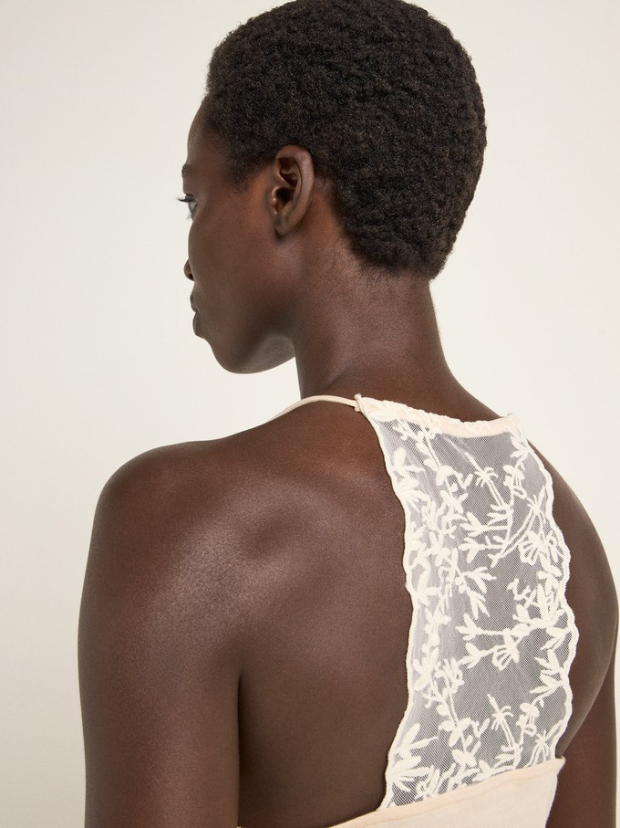 Top with lace (GOTS) from LANIUS