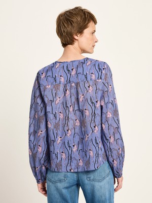 Long-sleeved blouse with ruffles from LANIUS
