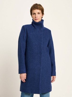 Walk coat with stand-up collar (GOTS) from LANIUS
