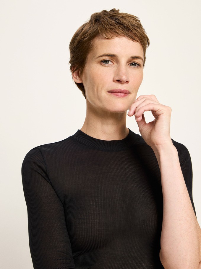 stand-up collar shirt from LANIUS