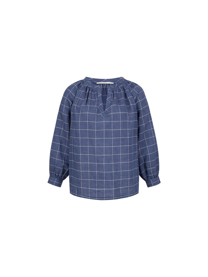 Check blouse from LANIUS