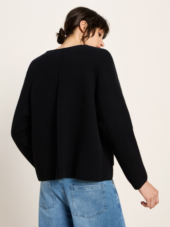 Double-face cardigan (GOTS) from LANIUS