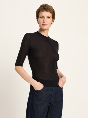 stand-up collar shirt from LANIUS