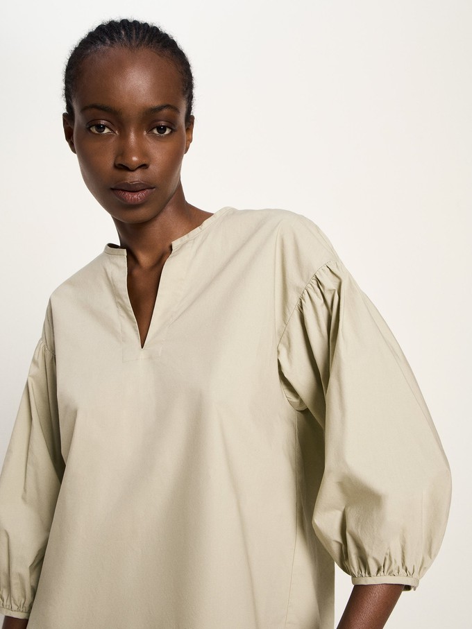 blouse with ruffles (GOTS) from LANIUS