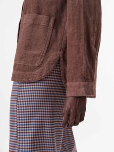 Corduroy shirt jacket via LANIUS
