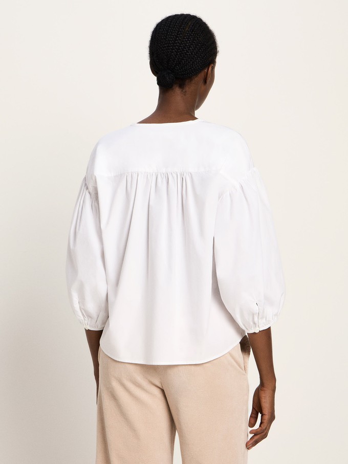 blouse with ruffles (GOTS) from LANIUS