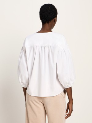 blouse with ruffles (GOTS) from LANIUS