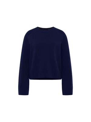 Cropped sweater (GOTS) from LANIUS