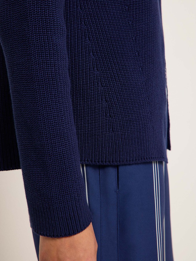 Open knit cardigan (GOTS) from LANIUS