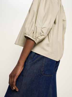 blouse with ruffles (GOTS) from LANIUS