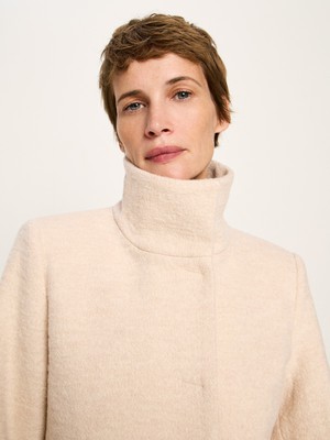 Walk coat with stand-up collar (GOTS) from LANIUS