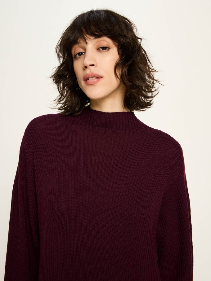 Ribbed knit dress (GOTS) from LANIUS
