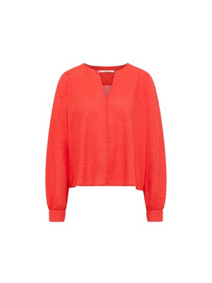 Structured blouse with ruffles from LANIUS