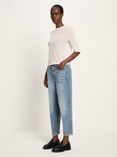 stand-up collar shirt via LANIUS