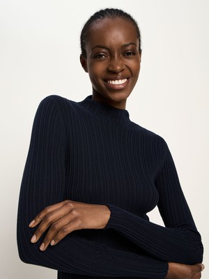 Ribbed sweater (GOTS) from LANIUS