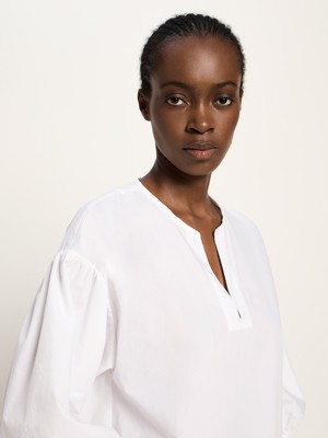 blouse with ruffles (GOTS) from LANIUS