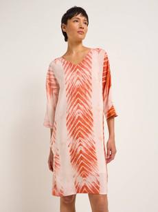 Silk dress Print Tabu via LANIUS