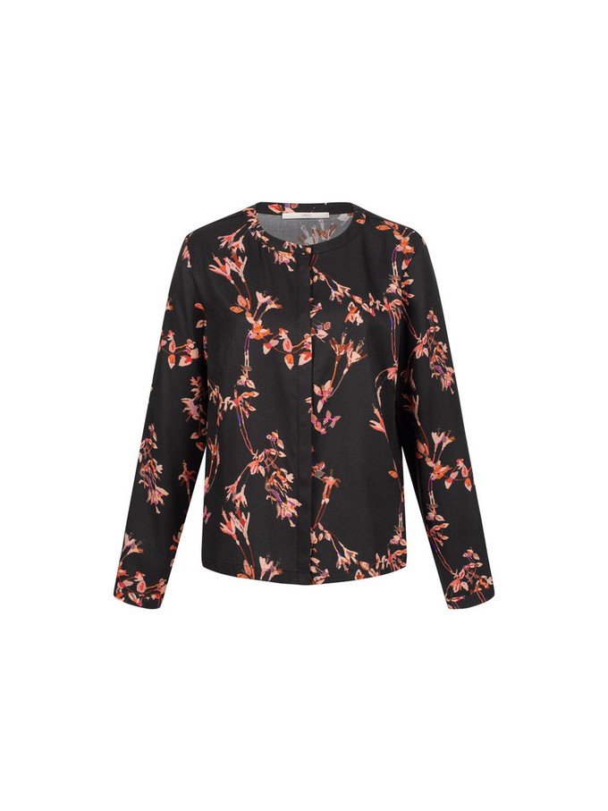 Blouse Print Winter Lotus from LANIUS