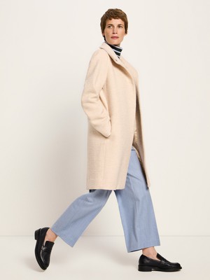 Walk coat with stand-up collar (GOTS) from LANIUS