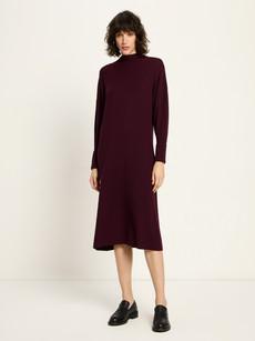 Ribbed knit dress (GOTS) via LANIUS