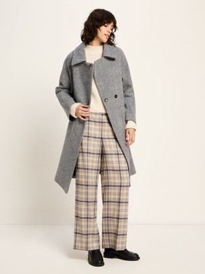 Coat with tie belt from LANIUS