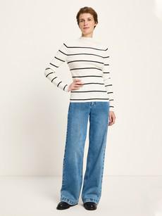 Ribbed sweater (GOTS) via LANIUS