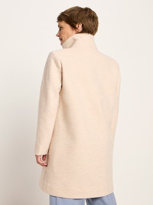 Walk coat with stand-up collar (GOTS) from LANIUS