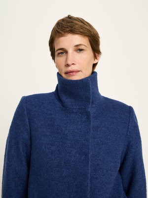 Walk coat with stand-up collar (GOTS) from LANIUS
