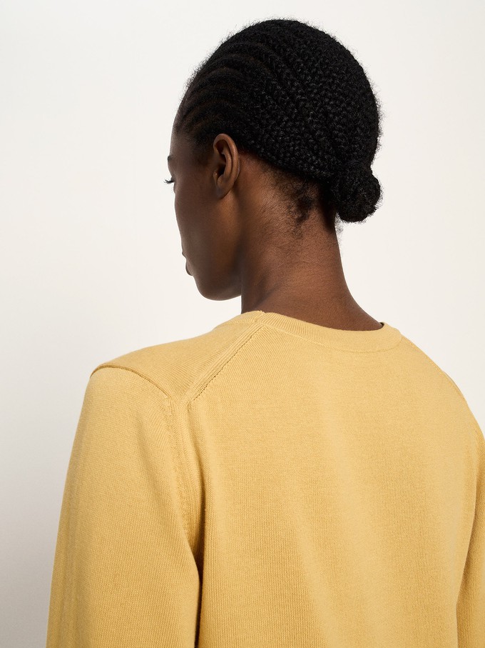 Round neck sweater (GOTS) from LANIUS