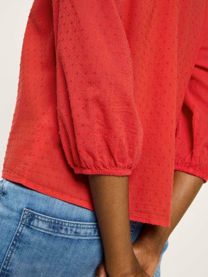 3/4 sleeve blouse with structure from LANIUS
