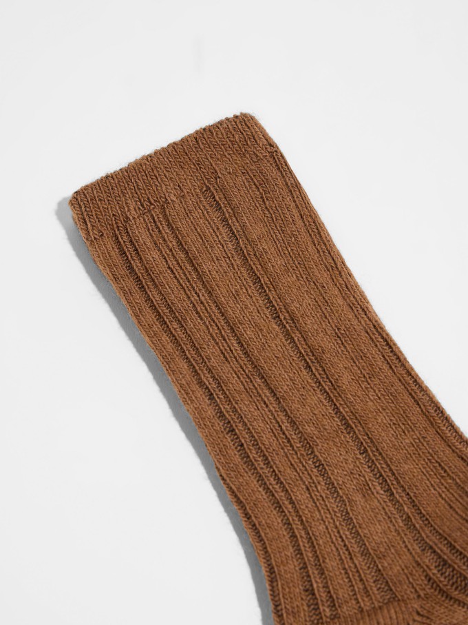 Rib knit socks (GOTS) from LANIUS