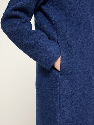 Walk coat with stand-up collar (GOTS) from LANIUS