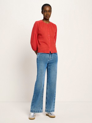 3/4 sleeve blouse with structure from LANIUS