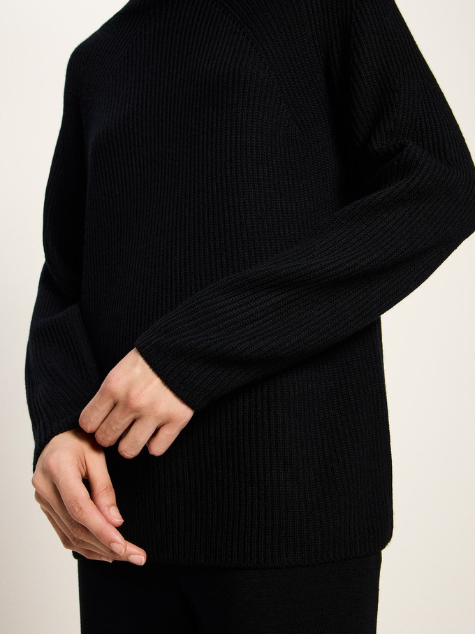Ribbed sweater (GOTS) from LANIUS
