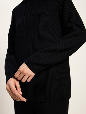 Ribbed sweater (GOTS) from LANIUS