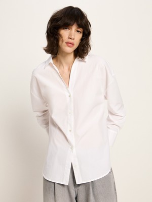 Oversized shirt blouse (GOTS) from LANIUS