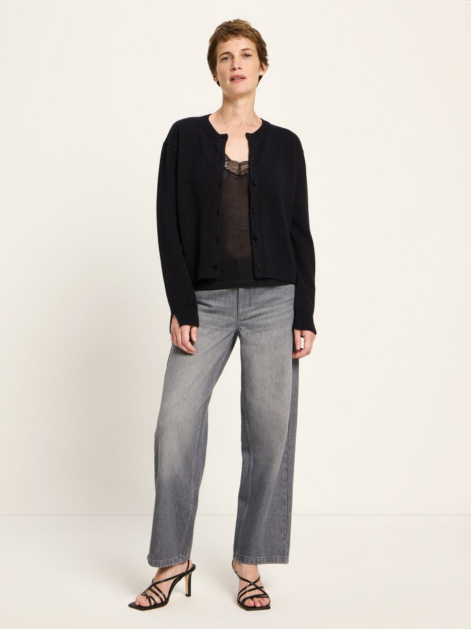 Boxy Cardigan (GOTS) from LANIUS