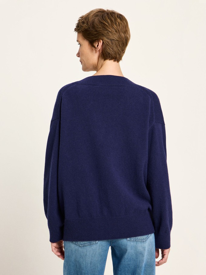 V-neck sweater (GOTS) from LANIUS