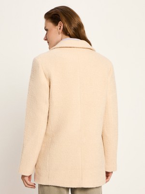 Boucle blazer coat (GOTS) from LANIUS