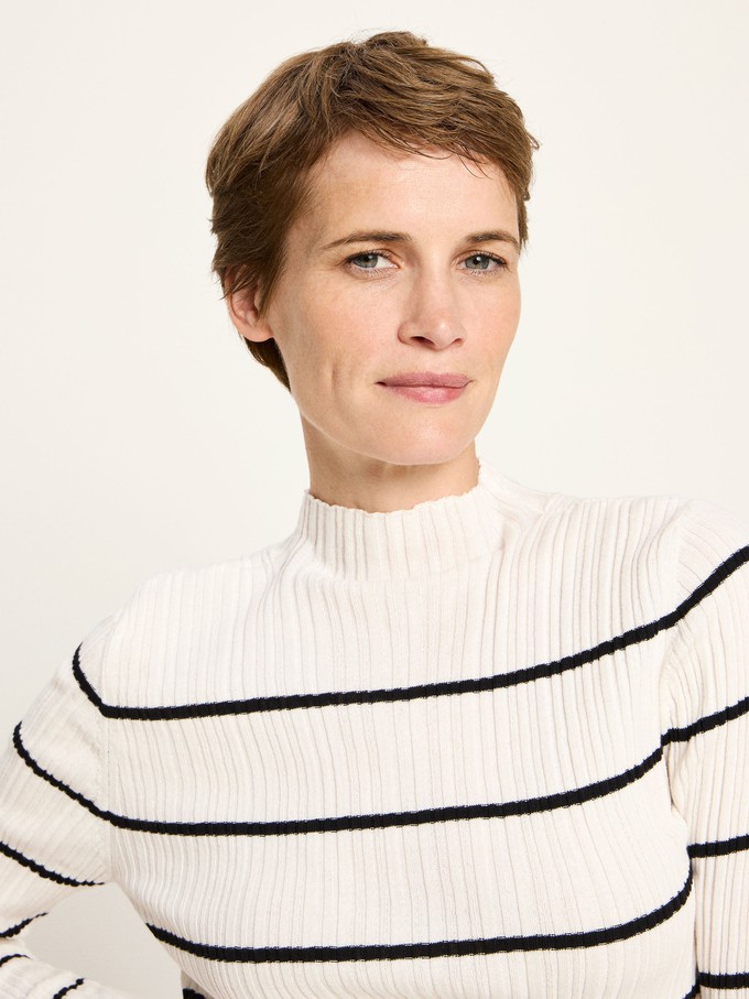 Ribbed sweater (GOTS) from LANIUS