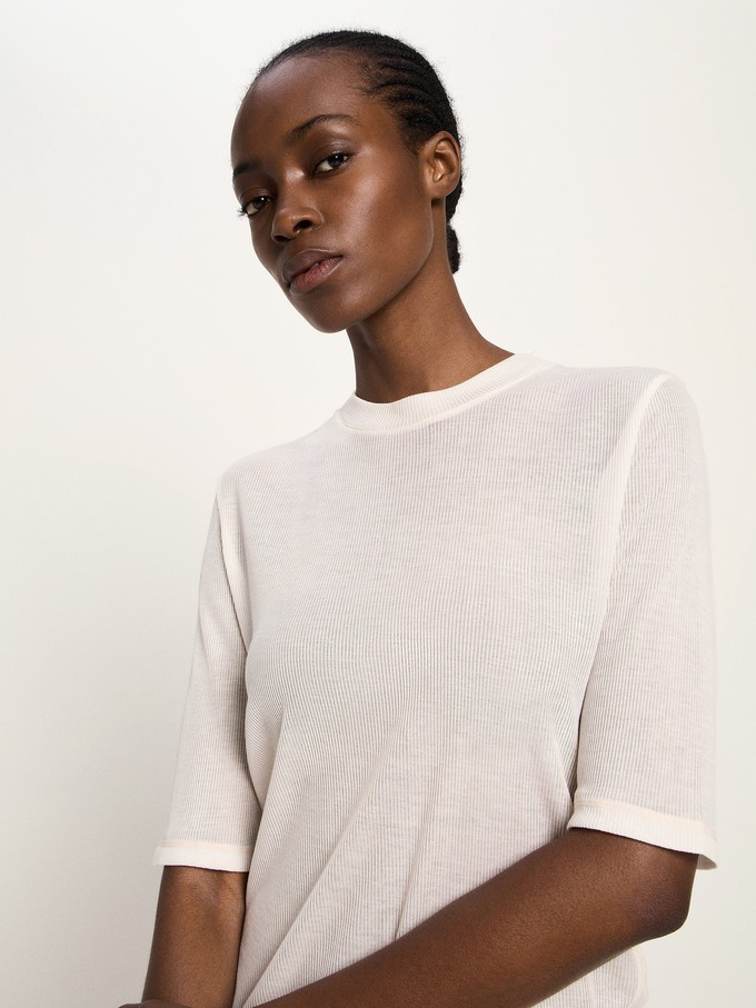 stand-up collar shirt from LANIUS