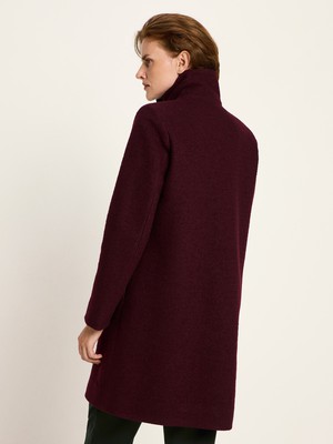 Walk coat with stand-up collar (GOTS) from LANIUS