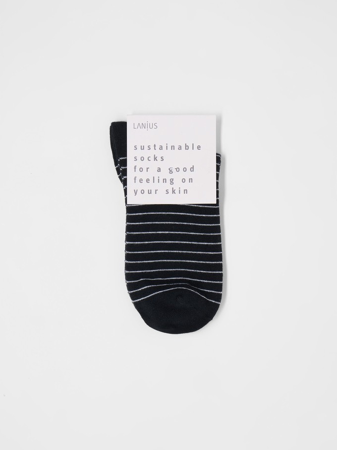 Sneaker Socks Stripes (GOTS) from LANIUS