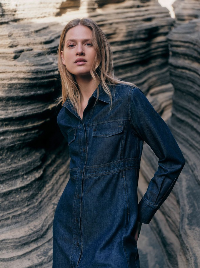 denim dress from LANIUS