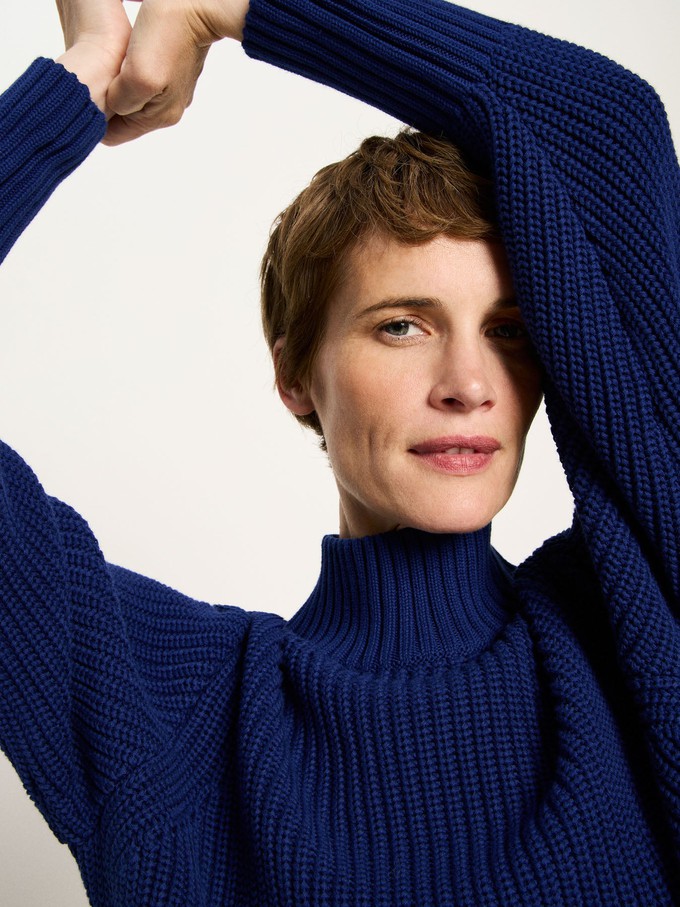 Chunky knit sweater (GOTS) from LANIUS