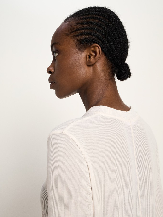 stand-up collar shirt from LANIUS