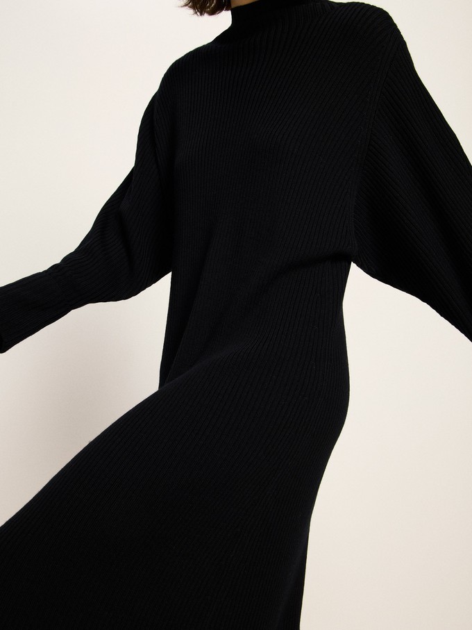 Ribbed knit dress (GOTS) from LANIUS