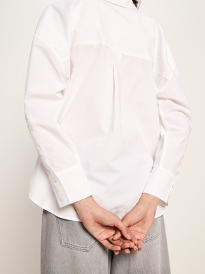 Oversized shirt blouse (GOTS) from LANIUS