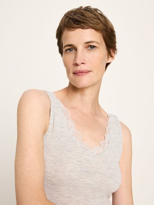 Top with lace (GOTS) from LANIUS